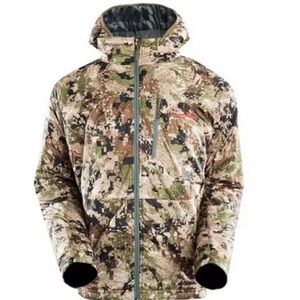 Sitka Hyper Rankini hoodie Camouflage warmer Puffer Jacket size YOUTH L